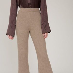 Nanushka Ribbed Sweater Pant